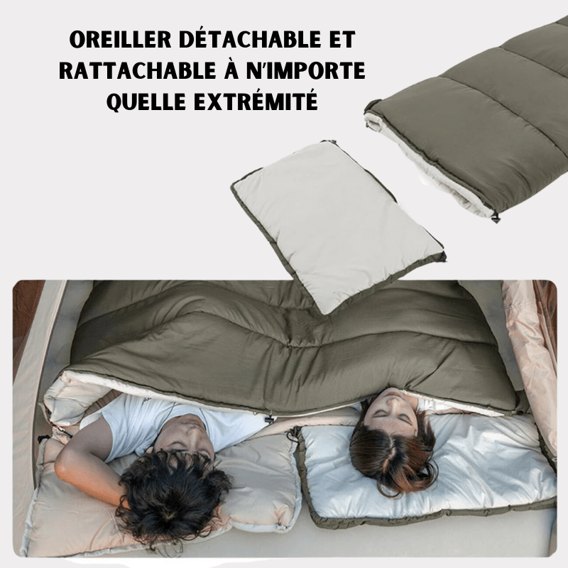 Sac de Couchage Camping Coton - ExploreR